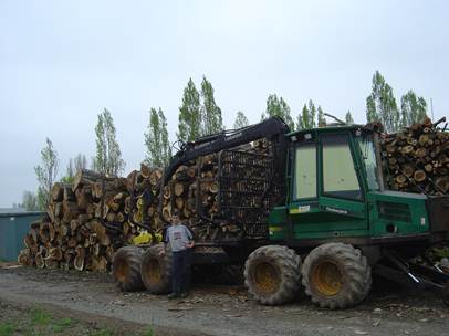 Porteur débardeur John Deere